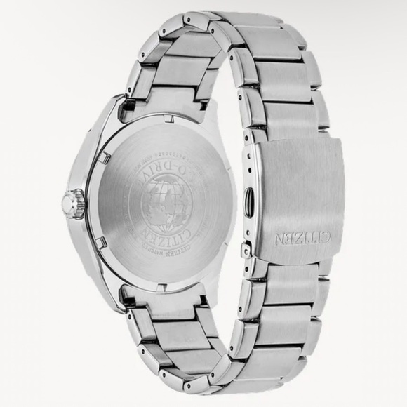 Citizen Eco-Drive Corso Stainless Steel Men's Watch AO9020-84E Brand New - Picture 3 of 9